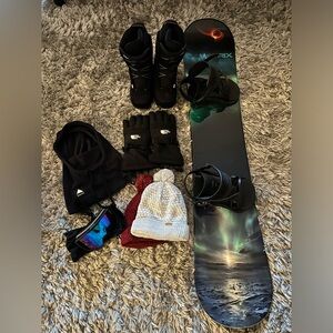 Brand New Snowboard Bundle